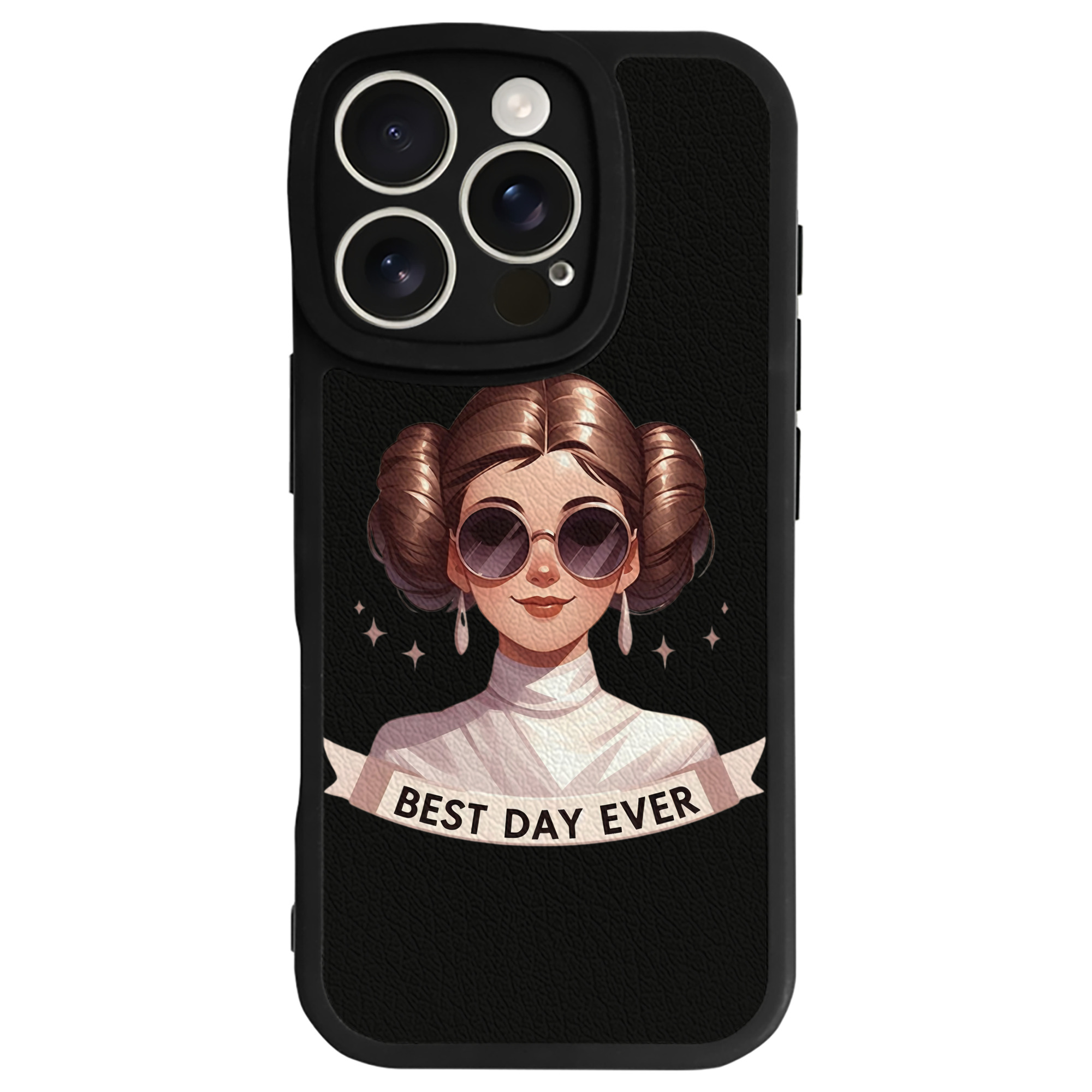 （画像用） スター・ウォーズ Star Wars 【iPhone 16シリーズ対応】シリコンスマホケース（レザー調） 材質：シリコン